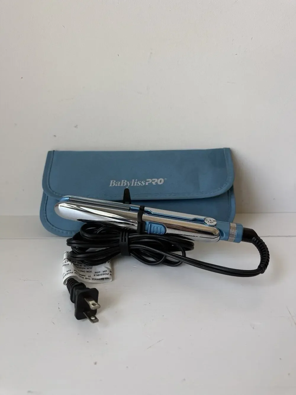 BaByliss PRO Nano Titanium Prima2000 3/4 Mini Flat Iron Hair Straightener TESTED